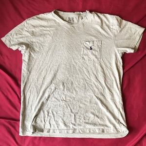 Gray polo T ( w pocket ) 😉💧